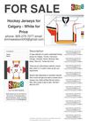Hockey Jerseys for Calgary - White