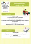 Agenda Hebdomadaire du 5 au 12 avril