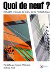 quoi de neuf (avril-mai 2013)