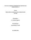 Principios generales del derecho de autor