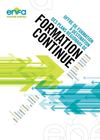 Offre de formation à destination des plans régionaux de Formation Continue