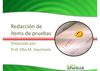 Materiales (redacción de ítems) SIP Día 8: Ciencia Superior (Prof. Elba Sepúlveda)