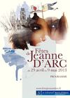 Fêtes de Jeanne d'Arc 2013 - Programme