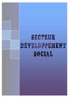 Rapport d'activité DÉVELOPPEMENT SOCIAL
