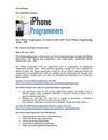 Hire iPhone Programmers of India, LOW COST from iPhone Programming Team - OPS