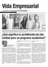Boletín Vida Empresarial - Edición 01