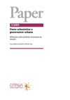 Piano urbanistico e governance urbana Riflessioni sulle politiche innovative da attuare