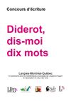 "Diderot, dis-moi dix mots" Association Langres-Montréal-Québec