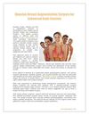 Houston Breast Augmentation Surgery for Enhanced Body Contour