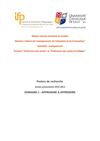 Apprendre à apprendre Master 2 MEF Recherche 