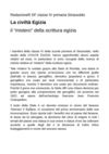 la civiltà egizia il mistero della scrittura