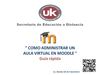Guia rapida de Moodle