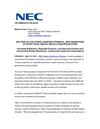  NEC DISPLAY SOLUTIONS LAUNCHES POWERFUL, NEW GENERATION OF ENTRY-LEVEL DIGITAL INSTALLATION PROJECTORS 
