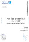 Annexes du règlement écrit