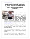 Gene Dunn from the University of Davis in California Has Won Block Scientific’s Review Contest