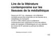 Catalogue des livres numériques contemporains à lire sur les liseuses de la médiathèque 