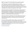 What You Ought To Find Out About Commercial Insurance_