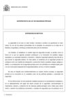 Anteproyecto de Ley Seguridad Privada