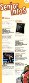Programme d'activités proposées par le CCAS - Avril 2013