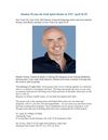 Damien Wynne the Irish Spirit Healer in NYC April 26-29
