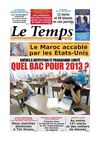 Le Temps d'Algérie Edition du Dimanche 21 Avril 2013