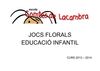 JOCS FLORALS EDUCACIÓ INFANTIL