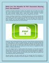 What Are The Benefits Of PDF Document Sharing Over The Internet?