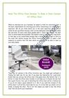 Read The Office Chair Reviews To Make A Clear Concept Of Office Chair