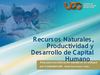 RRNN Productividad y Desarrollo de Capital Humano
