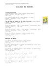 CRD Blois. Bibliographie contes et récits : les différents continents