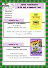 Agenda Hebdomadaire du 26 avril au 3 mai