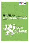 Rapport sur la situation en matière de développement durable pour l'année 2012 - Ville de Lyon