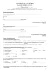CONTRAT DE LOCATION BAIL D'HABITATION de locaux non meublés