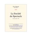 Guy Debord : la société du spectacle (1967)