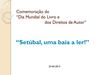 Setúbal, uma baía a ler!