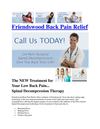 Friendswood Back Pain Relief