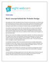 Basic concept behind the Website Design