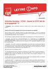 Activités Sociales - CCAS - Quand la CFDT fait de la propagande* !!! * Propagande : action systématique exercée...