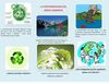 Folleto de la contaminación del medio ambiente