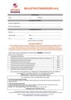 Bulletin d'adhésion AMARE 2013