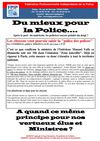 Du mieux pour la Police 