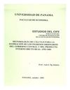 Metodología de cálculo para la estimación de los ingresos ordinarios del Gobierno Central y del Producto Interno...
