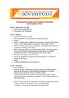 Programação 8ª Edição Fórum Paulista de Juventude