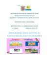 PROGRAMAS EDUCATIVOS SU CATEGORIZACIÓN Y FUNCIONES