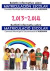Matriculación escolar en Alboraya 2013-2014