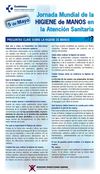 Folleto Jornada Higiene Manos Castellano