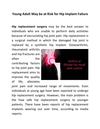 Young Adult May be at Risk for Hip Implant Failure