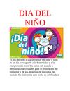 Dia Del Niño
