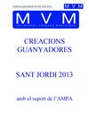 Creacions guanyadores dels premis Sant Jordi 2013 de l'INS MVM