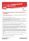 Privatiser pour sortir de la crise: nouvelle erreur stratégique!